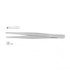 Dissecting Forceps 2 x 3 Teeth Stainless Steel, 24.5 cm - 9 3/4"